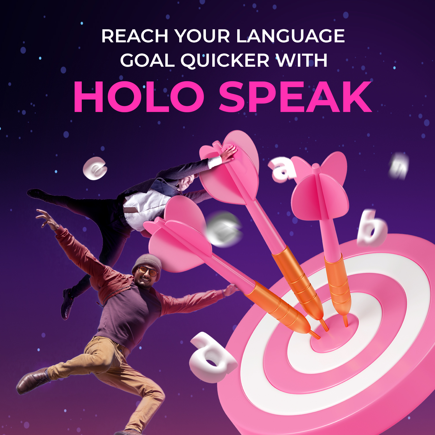 reach your language goal quicker with holo speak